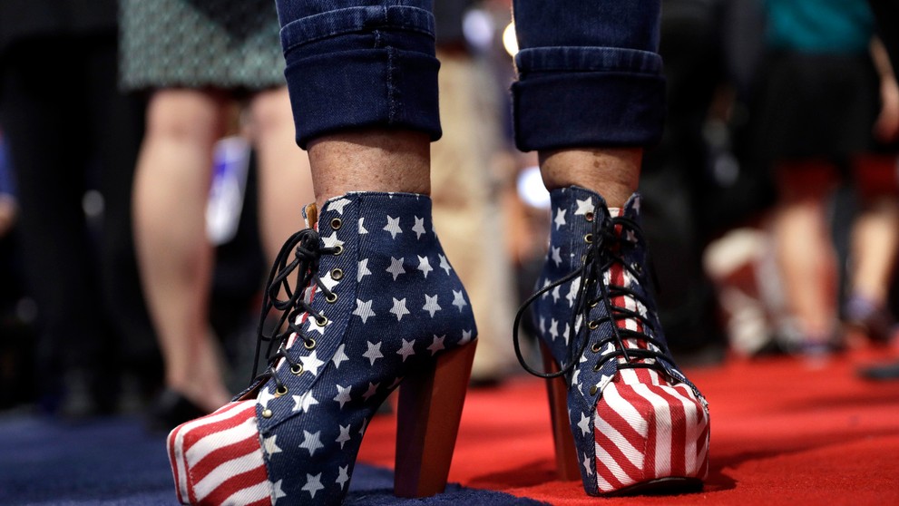 Správne republikánske topánky.