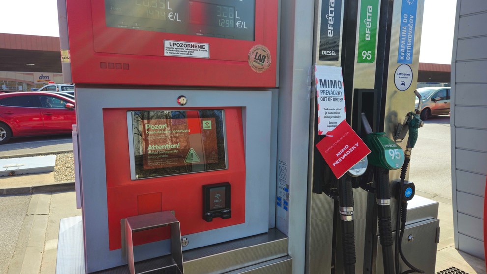 Samoobslužná pumpa