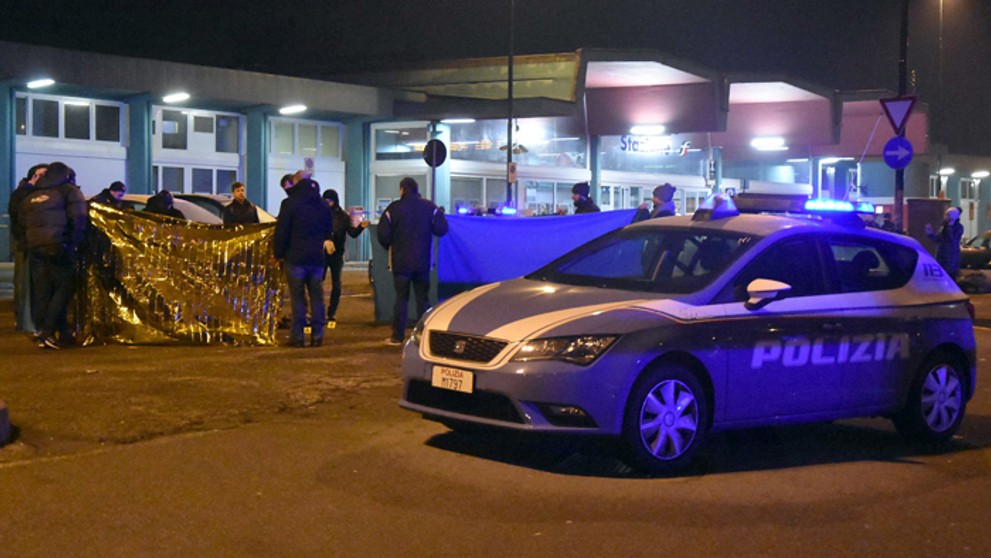 Miesto, kde zastrelili útočníka z Berlína Anisa Amriho v Sesto San Giovanni.