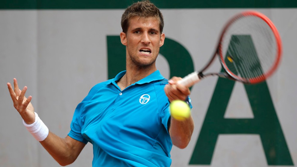 Martin Kližan na Roland Garros.