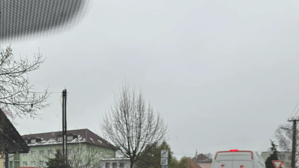 Zaplavený Sliač.