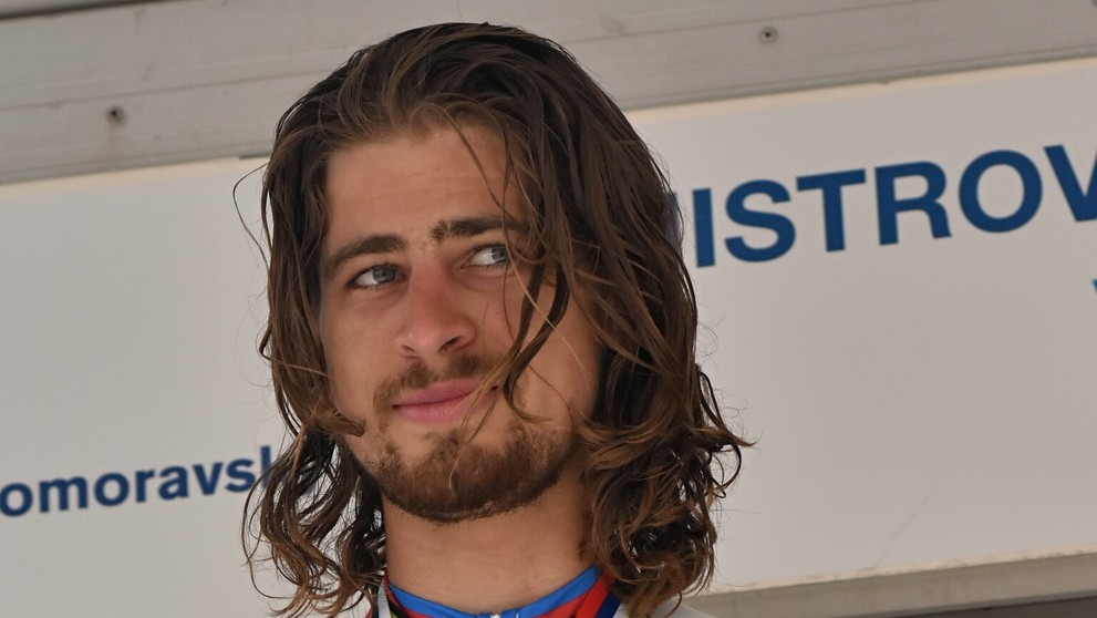 Vicemajster Slovenska v cestnej cyklistike Peter Sagan.