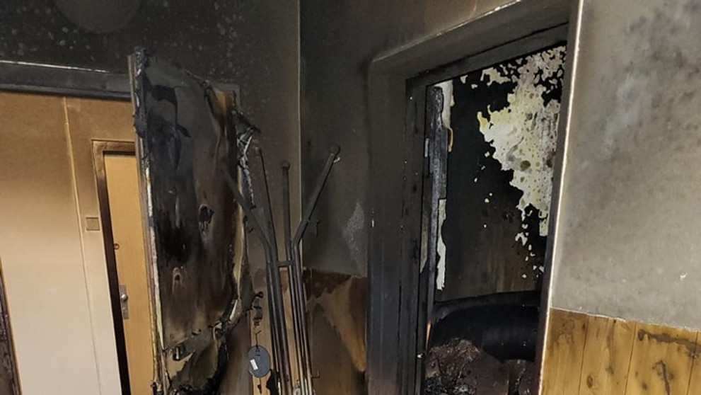 Požiar bytu v Hlohovci