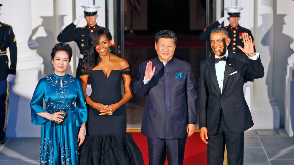 Michelle Obamová zažiarila.