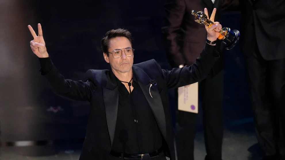 Americký herec Robert Downey Jr.