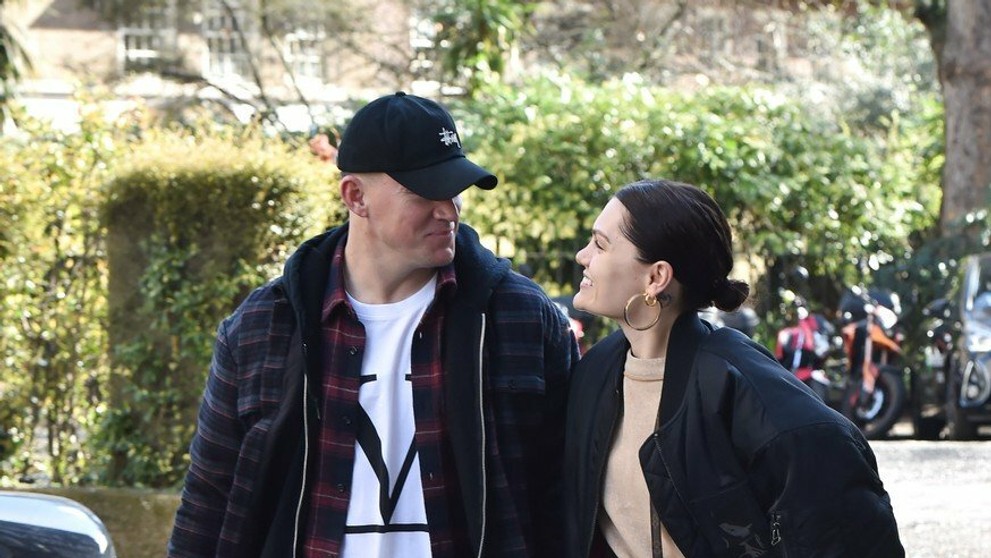 Channing Tatum a Jassie J v Londýne. 