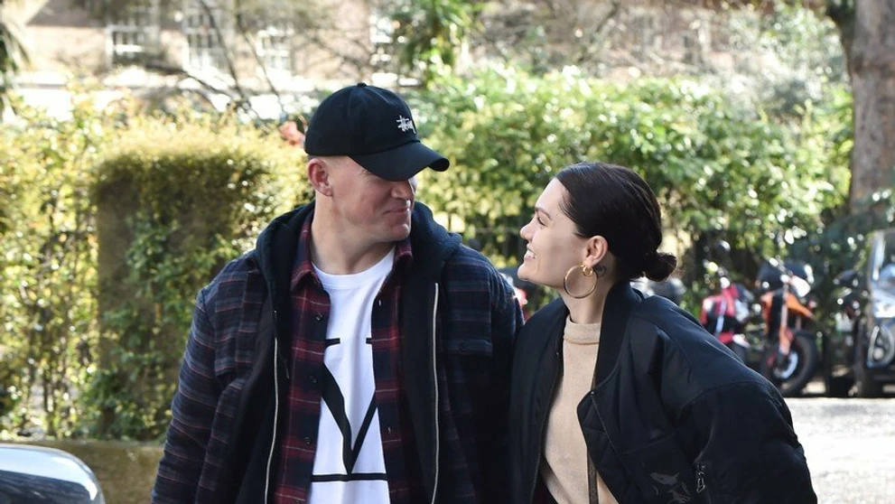 Channing Tatum a Jassie J v Londýne. 