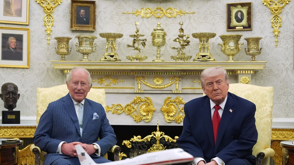 Návšteva kráľa Karola III. v USA.