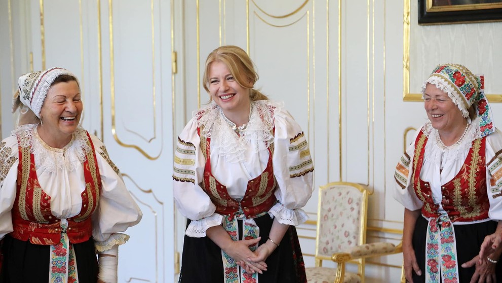 Podľa prezidentky bolo stretnutie radostné