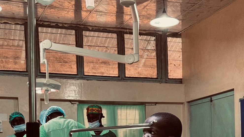 Nemocnica v Mapuordit.