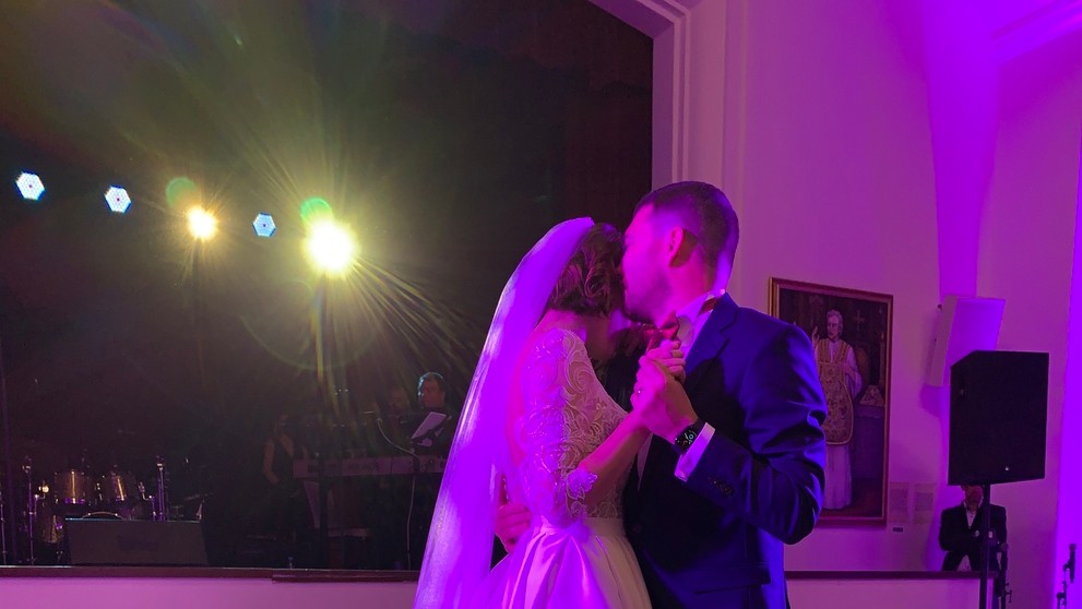 Zaľúbenci si poveadli áno v sobotu. 