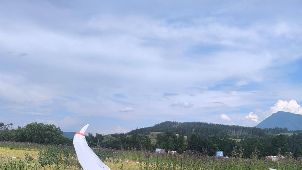 Nehoda vetroňa na Orave