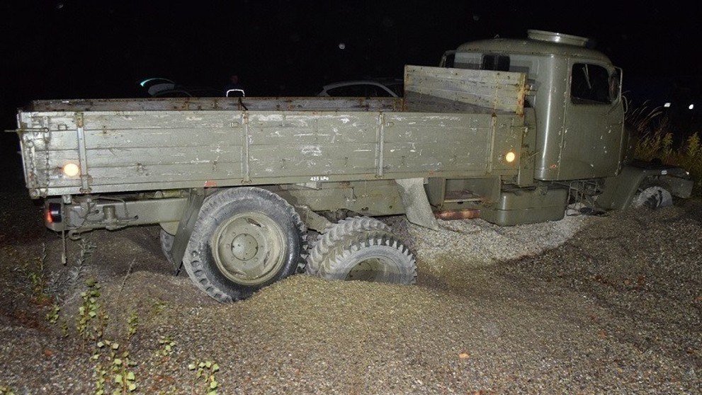 Zapadnutá vetrieska.