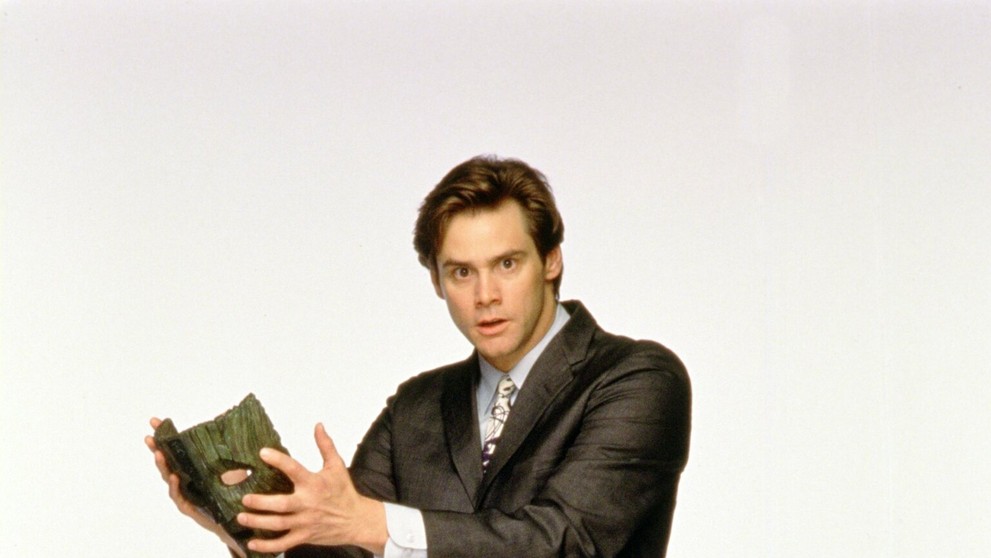 Jim Carrey vo filme Maska.