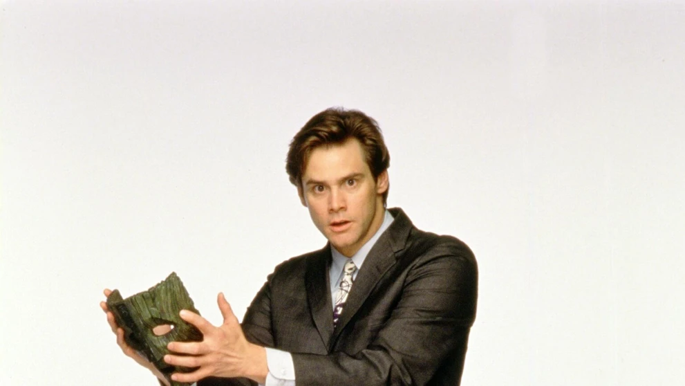 Jim Carrey vo filme Maska.