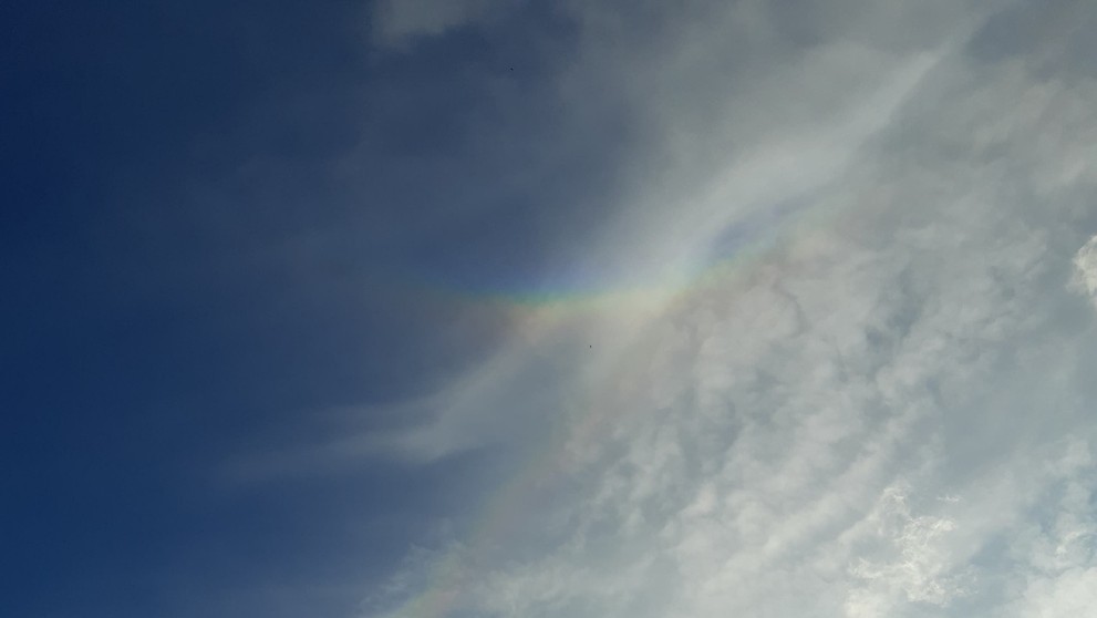 Dúhový oblak z Martina