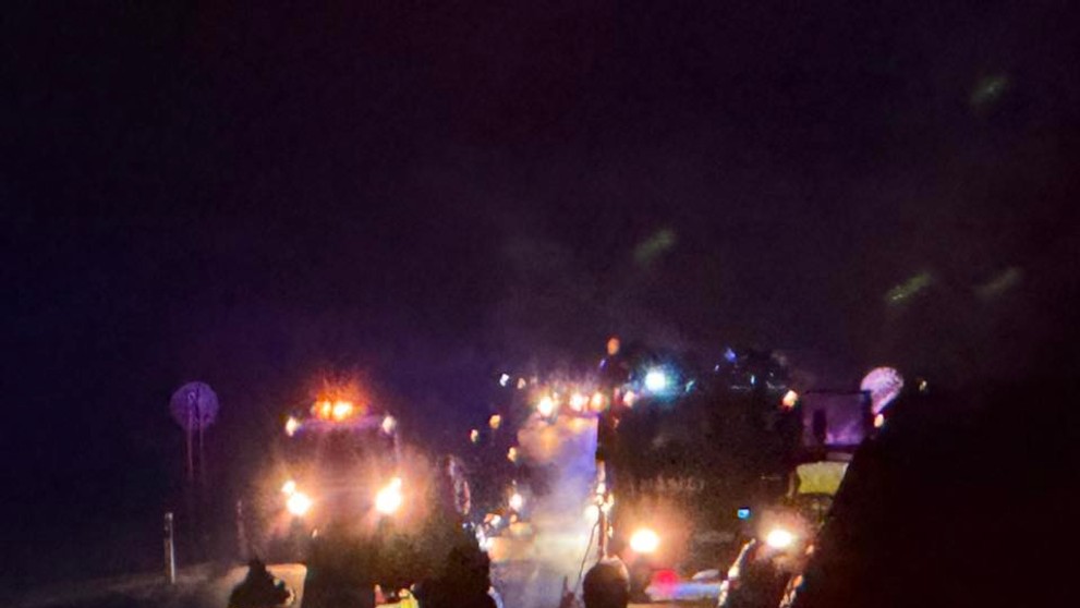 Vážna čelná zrážka.