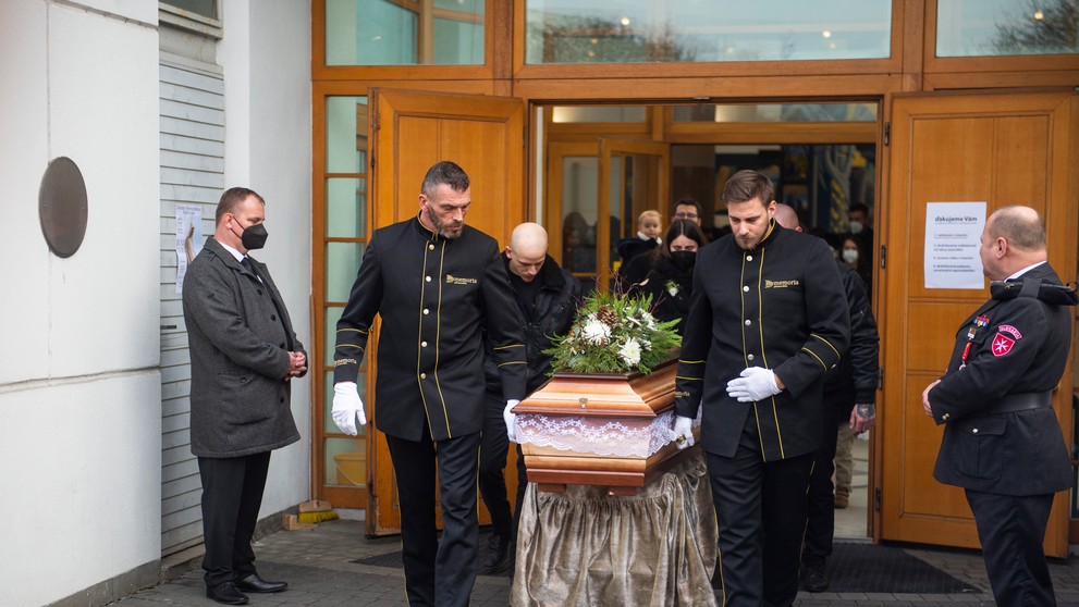 Posledná rozlúčka s V. Krčmérym.