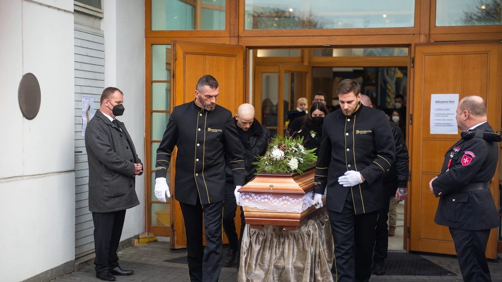 Posledná rozlúčka s V. Krčmérym.