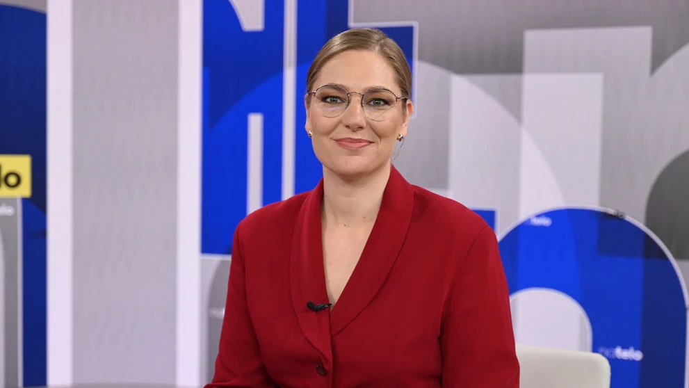 Moderátorka relácie Na telo Karolína Lacová