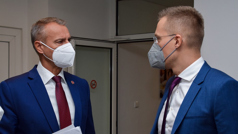 Richard Raši pred nakrúcaním.