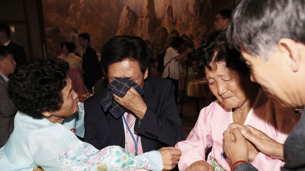 Stretli sa rodiny z Južnej a Severnej Kórey