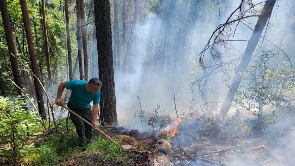 Michal Dragoš (lesník zo Správy NP Slovenský raj)