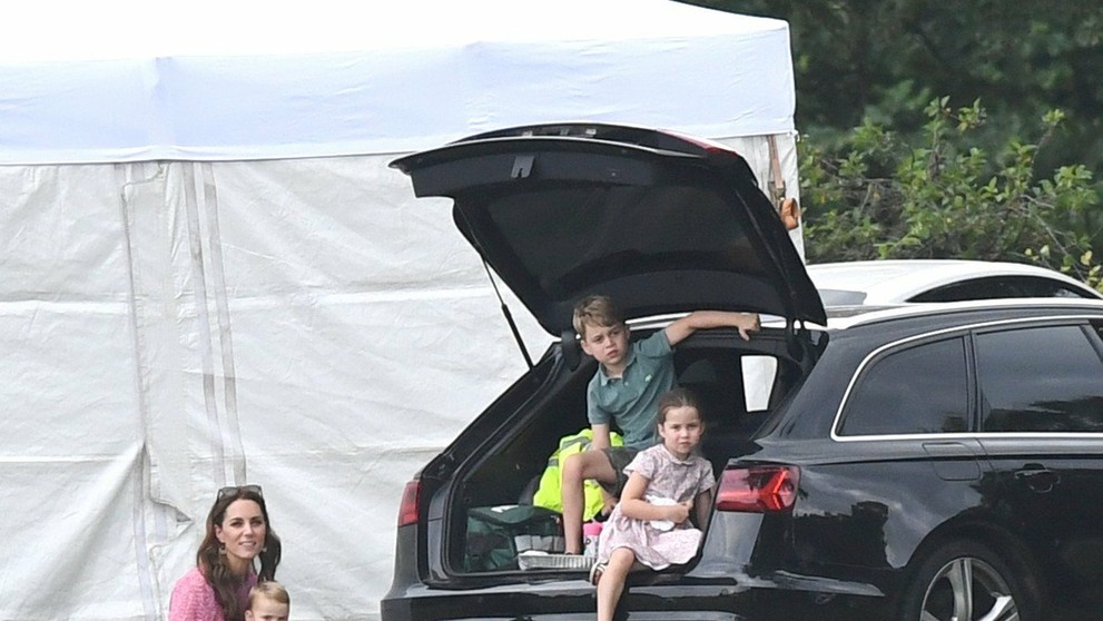 Vojvodkyňa zo Sussexu so synom. 