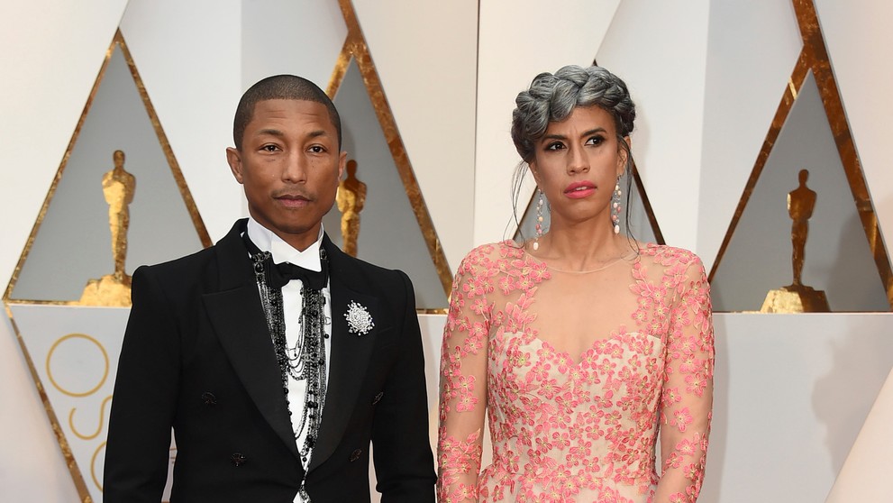 Pharrell Williams s manželkou