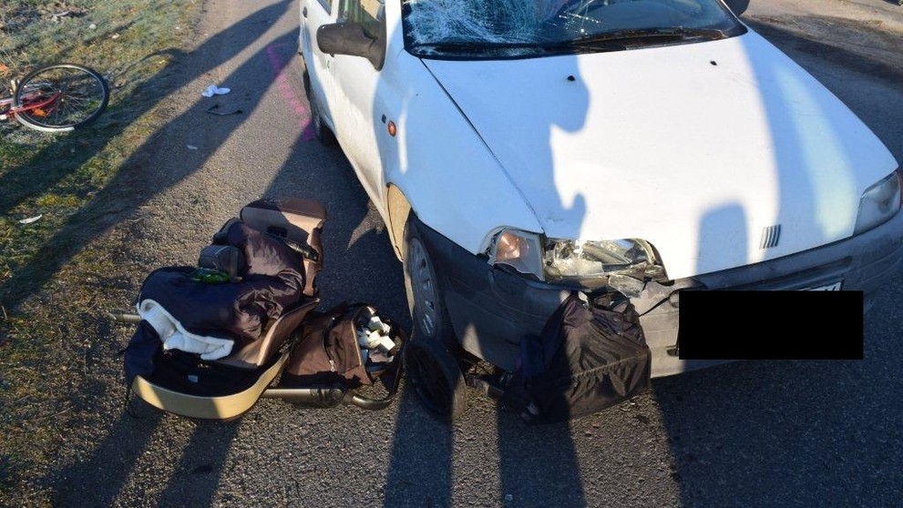 Nehoda v obci Lehnice