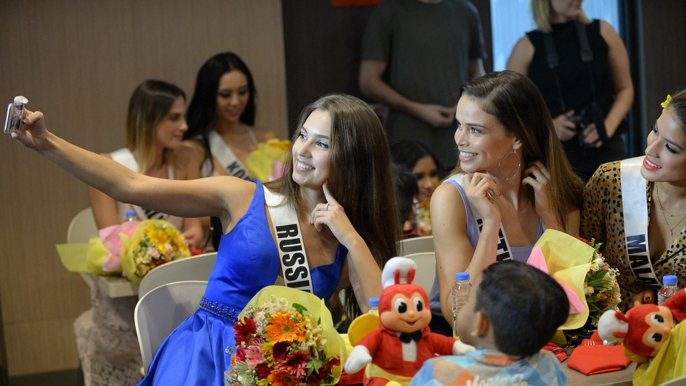 Ruská modelka Ksenja Alexandrovová.