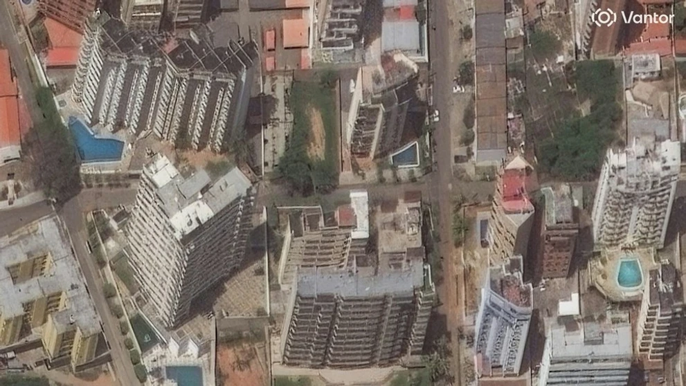 Následky zemetrasenia vo Venezuele.