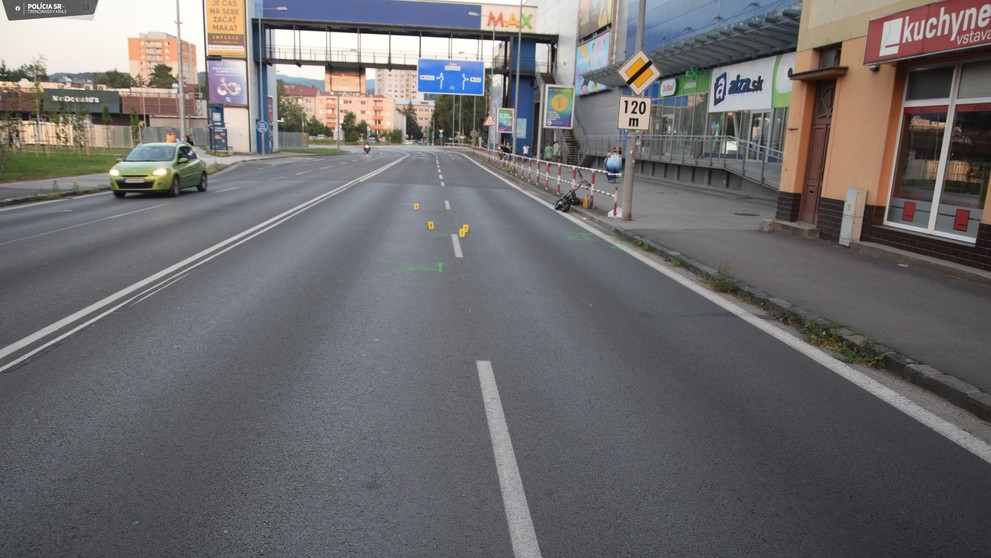 Tragická nehoda v Trenčíne.