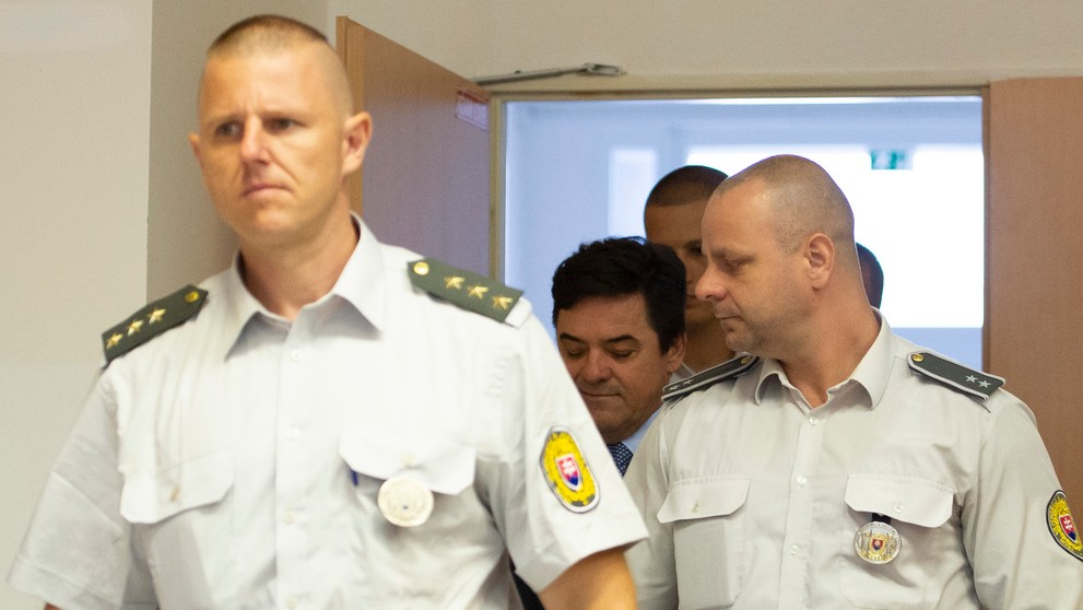 Marian Kočner na hlavnom pojednávaní v kauze zmeniek.