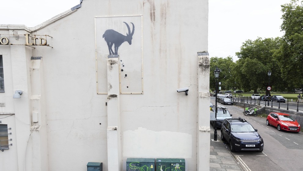 Tri nové diela Banksyho.