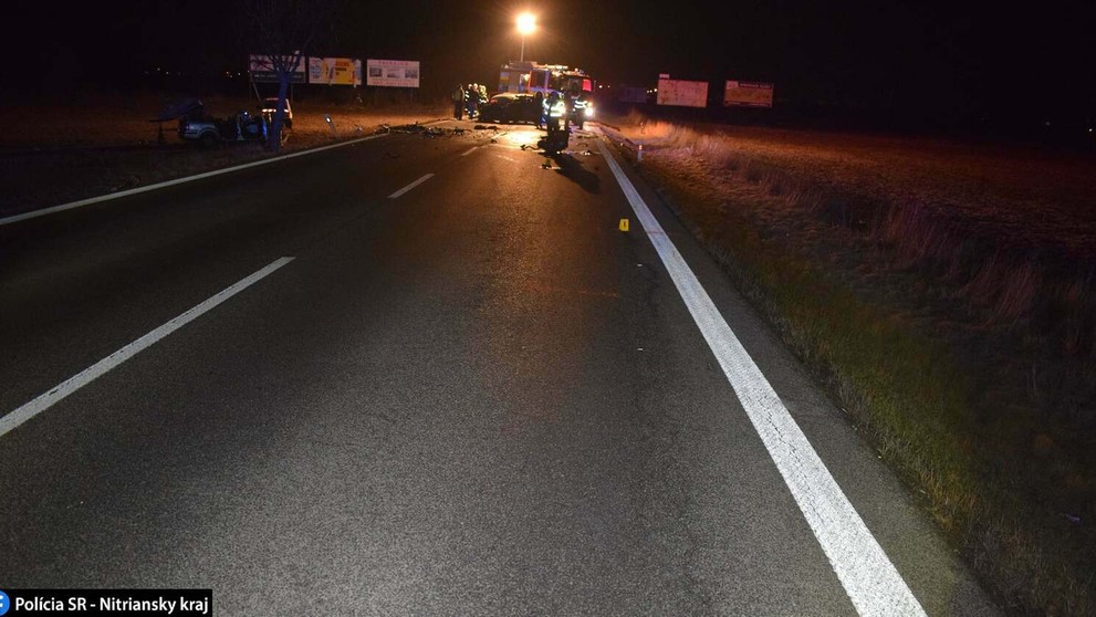 Tragická nehoda pri Leviciach.