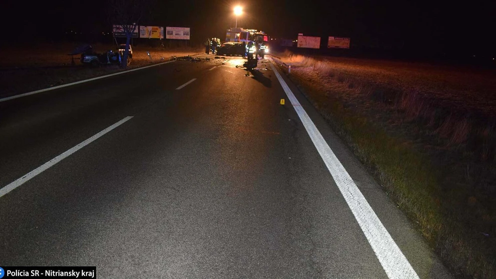 Tragická nehoda pri Leviciach.