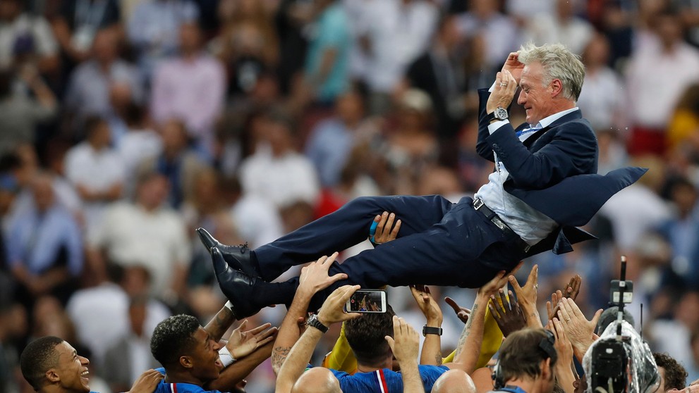 Oslavy futbalistov Francúzska