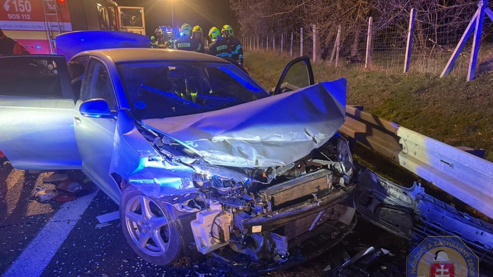 Zábery tragickej havárie