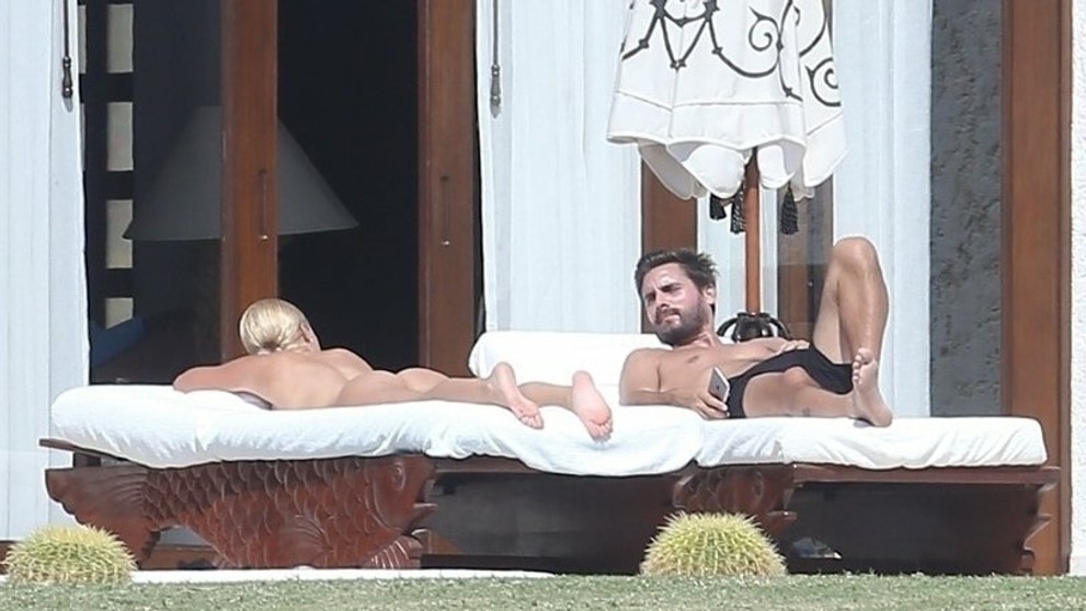 Sofia Richie so Scottom Disickom v Mexiku.