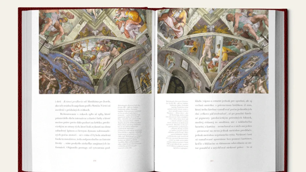 Otvorená publikácia Velikán Michelangelo.