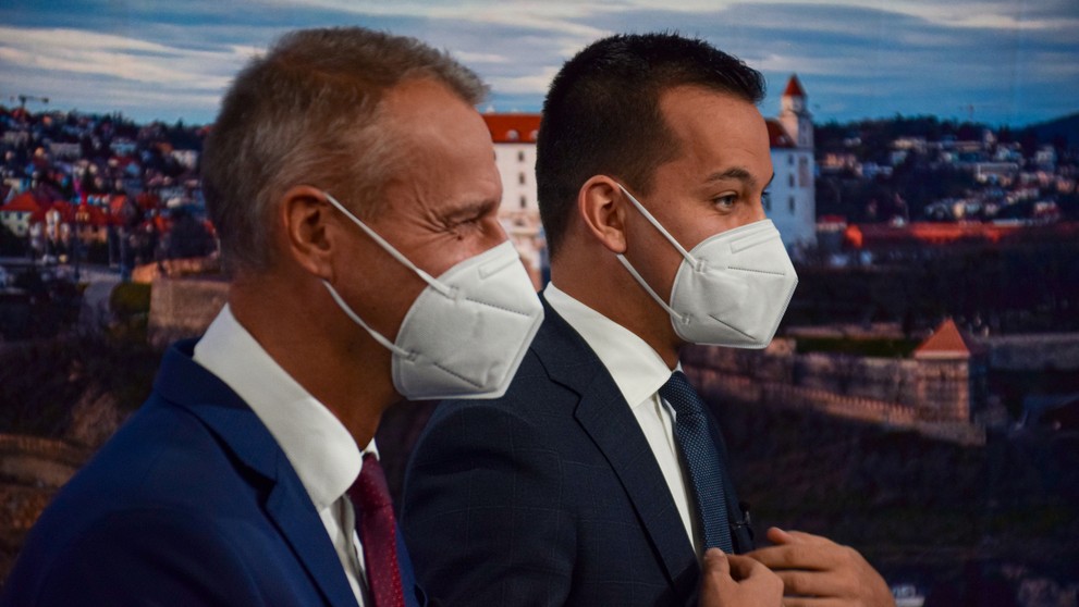 Richard Raši a Juraj Šeliga v Na telo.