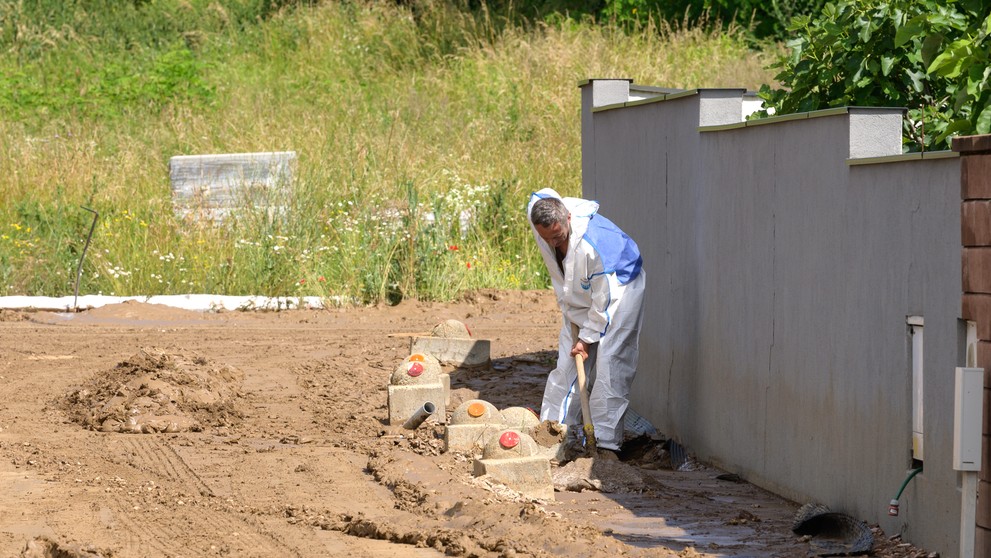 Situácia na ulici Nad Hrabinou v mestskej časti Kynek.