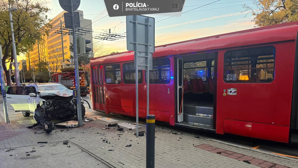 Nehoda v Bratislave