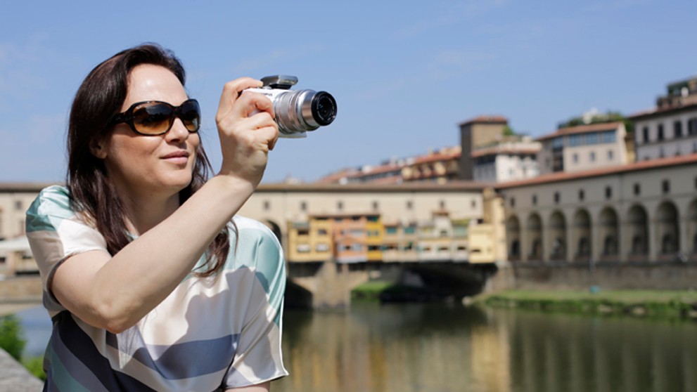 Adriana Poláková vo Florencii.