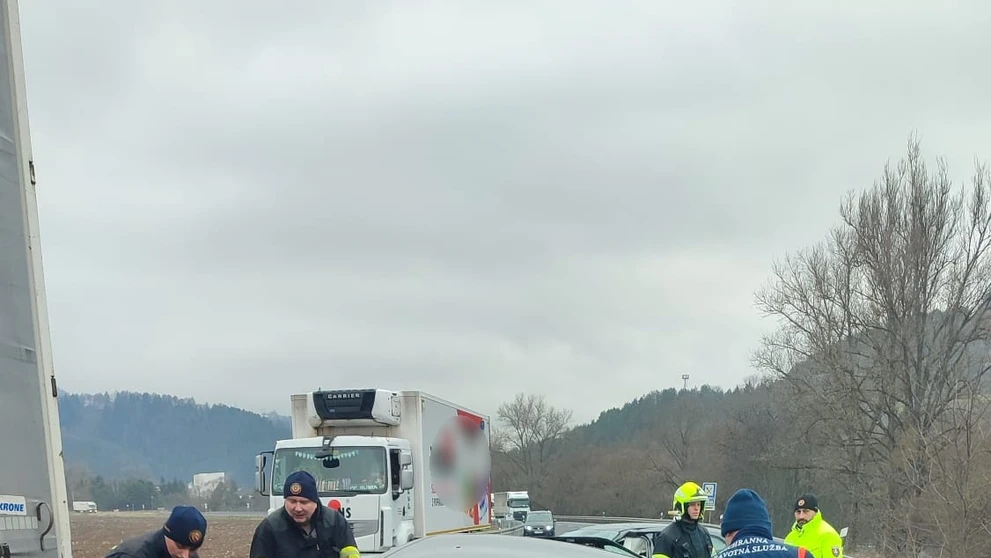 Nehoda pred Ružomberkom.
