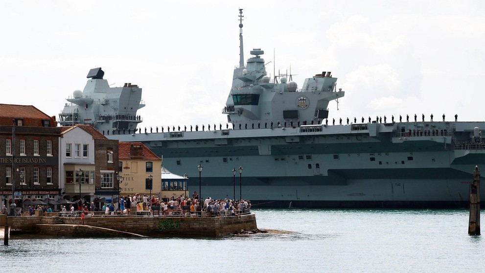 HMS Prince of Wales.