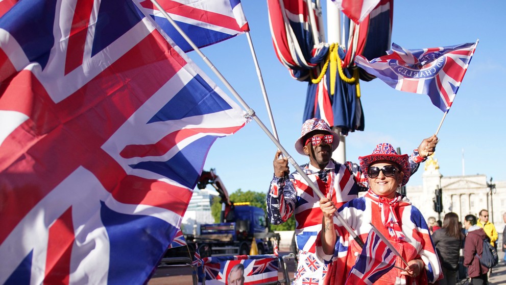 Prehliadka Trooping The Color.