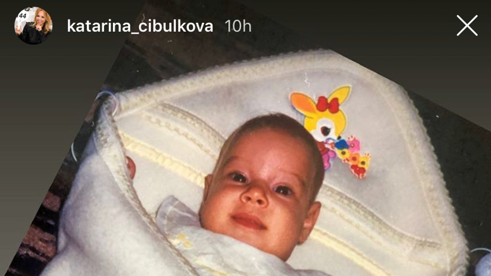 Malá Dominika Cibulková