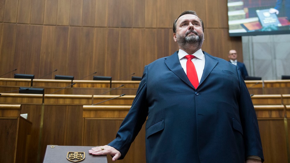 Štefan Gašparovič z Hlas-SD.